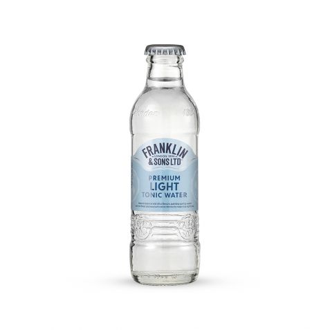 FRANKLIN AND SONS PREMIUM NATURAL LIGHT TONIC WATER 24X200ML
