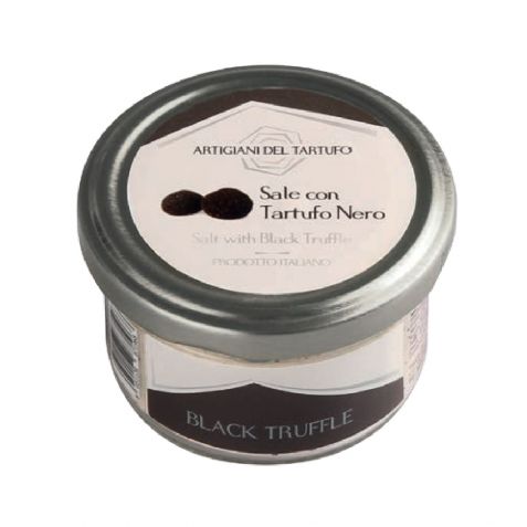 ARTIGIANI DEL TARTUFO TRUFFLE SALT BLACK 100GM Waynik By Safco