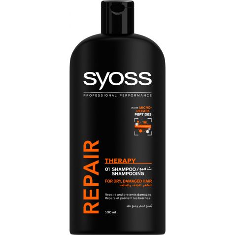 SYOSS SHAMPOO REPAIR THERAPY 500ML Online | Waynik By Safco