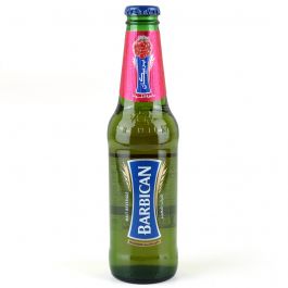 BARBICAN RASPBERRY FLAVOURED MALT BEVERAGE GLASS 325ML