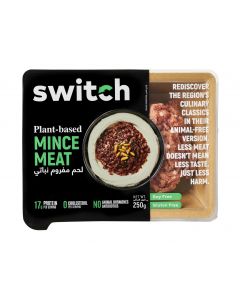 SWITCH PLANT BASED MINCE MEAT 250GM