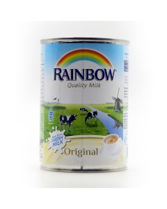 RAINBOW MILK EVAPORATED 48X410 ML