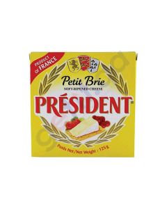 PRESIDENT PETIT BRIE CHEESE 125GM