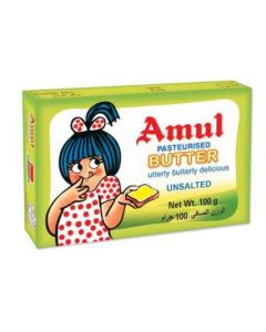 AMUL BUTTER UNSALTED 100 GM