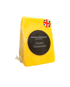 HARVEY & BROCKLESS DOUBLE GLOUCESTER CHEESE 200GM