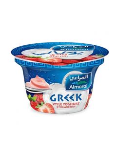 ALMARAI GREEK STYLE STRAWBERRY YOGHURT 150GM