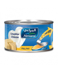 ALMARAI CHEDDAR CHEESE FULL FAT (TIN) 200GM