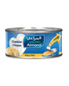 ALMARAI CHEDDAR CHEESE FULL FAT (TIN) 113GM