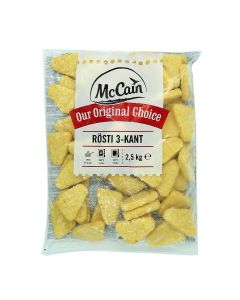 MCCAIN HASHBROWN 3 KANT 4X2.5KG