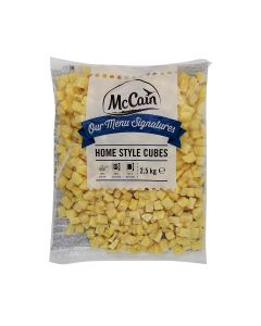 MCCAIN POTATO CUBES HOME STYLE 5X2.5KG