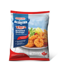 AMERICANA BREADED SHRIMPS ZINGZ 10X750GM