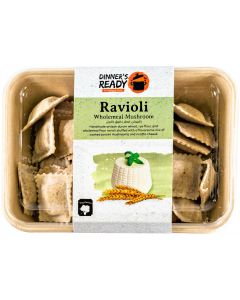 DINNER'S READY WHOLEMEAL MUSHROOM RAVIOLI 300GM