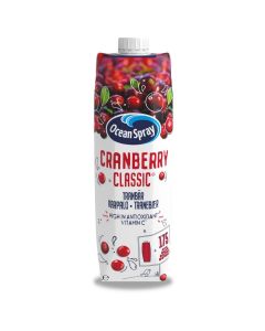 OCEAN SPRAY CRANBERRY JUICE 1LTR
