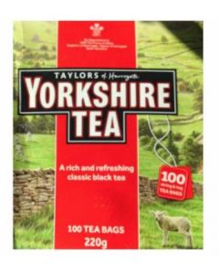 YORKSHIRE RED TEABAGS 100X2.2GM