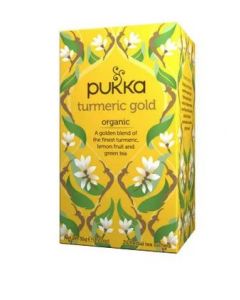 PUKKA WELLNESS TEA TURMERIC GOLD