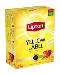 LIPTON YELLOW LABEL BLACK TEA LOOSE CLASSIC 400GM
