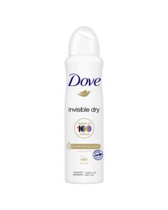 DOVE WOMEN ANTIPERSPIRANT DEODORANT INVISIBLE DRY 150ML