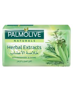 PALMOLIVE NATURALS BAR SOAP WITH HERBAL EXTRACTS 120GM