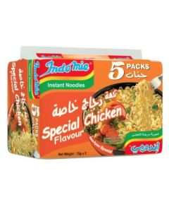 INDOMIE SPECIAL CHICKEN NOODLES 5X75GM