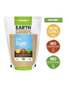 Earth Goods Organic Cane Sugar 500GM