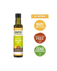 EARTH GOODS EXTRA VIRGIN AVOCADO OIL 250GM