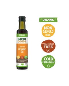 Earth Goods Organic Toasted Sesame Oil 250GM
