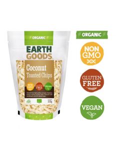 Earth Goods Organic Toasted Coconut  Chips 100GM