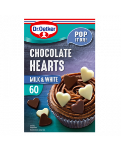 Dr.Oetker Milk and White Chocolate Hearts