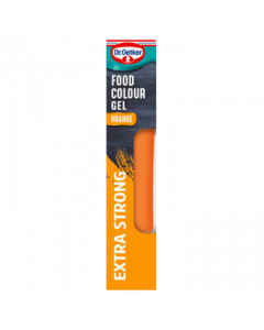 DR.OETKER EXTRA STRONG FOOD COLOUR GEL ORANGE 15GM