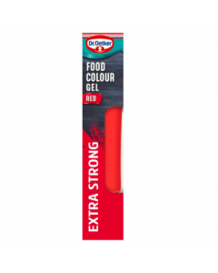 DR.OETKER EXTRA STRONG FOOD COLOUR GEL RED 15GM