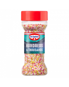 DR.OETKER HUNDREDS & THOUSANDS SPRINKLES 65GMS