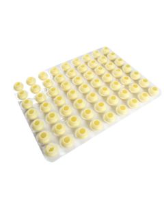 DOBLA TRUFFLE SHELL WHITE - 504PCS 1.36KG