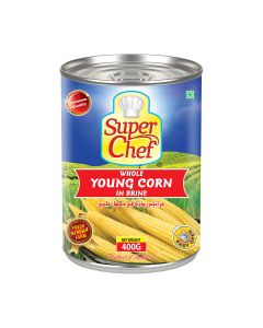 SUPER CHEF YOUNG CORN IN CAN 425GM