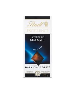 LINDT EXCELLENCE DARK SEA SALT 100GM