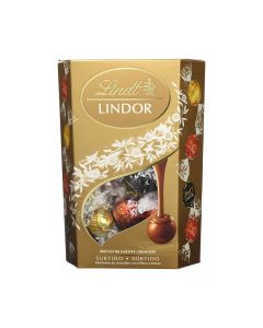 LINDT ASSORTED LINDOR BALLS NEW 600GM