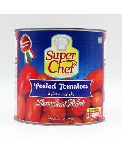 SUPER CHEF PEELED TOMATO  2.5KG