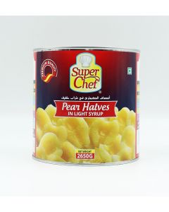 SUPER CHEF PEAR HALVES 2650GM
