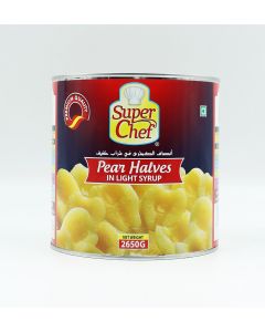 SUPERCHEF PEAR HALVES 2650GM