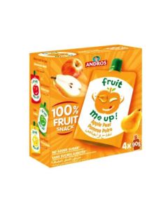 ANDROS FRUIT ME UP APPLE PEAR 4X90GM