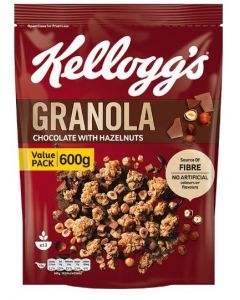 KELLOGG'S GRANOLA CHOCOLATE 600GM