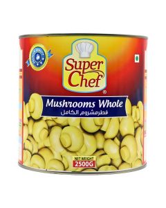 SUPER CHEF MUSHROOM WHOLE 6X2500GM