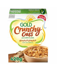 NESTLE GOLD CRUNCHY OATS WITH CORNFLAKES