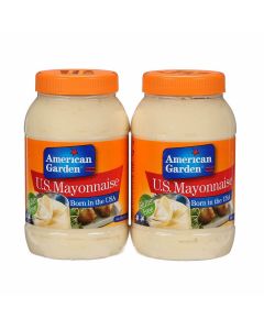 AMERICAN GARDEN MAYONNAISE 30 OZ TWIN PACK