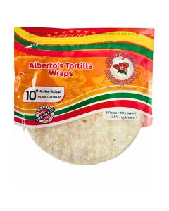 SENOR PEPE'S FLOUR TORTILLAS 10" PLAIN (DRY) 6PCS