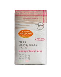 NALDONI FLOUR IDEAL FOR FRESH PASTA 25KG