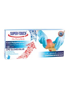 SUPER TOUCH Cpe Gloves Blue 