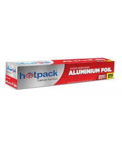 HOTPACK ALUMINIUM FOIL EMBOSSED 200 SQFT