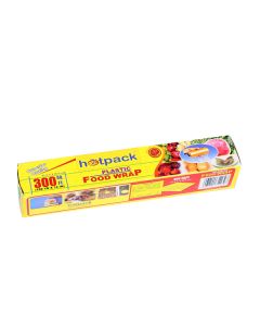 Hotpack-food wrap (cling film) 300sqft
