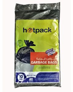 Hotpack-garbage bag 95*120cm-heavy duty-60 gallon 10pcs
