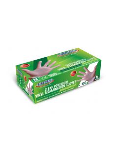SUPER TOUCH - VINYL GLOVES POWDERED (MEDIUM), 10 X 100